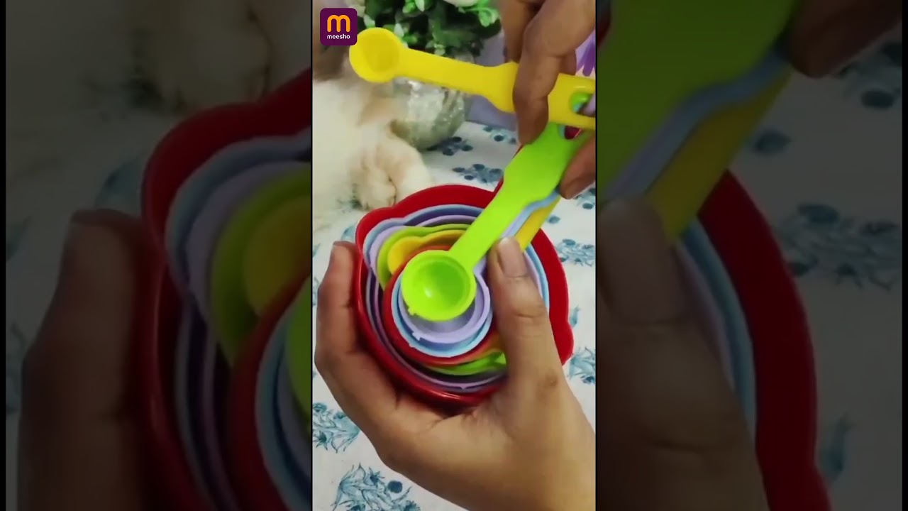 Measuring Cup & Spoon set  (10pc) 