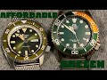 SEIKO vs ORIENT | Best Affordable Green Sportswatch