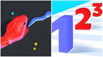 Number Master vs Snake Clash.io - (All Max Level, ASMR Game), NO ADS