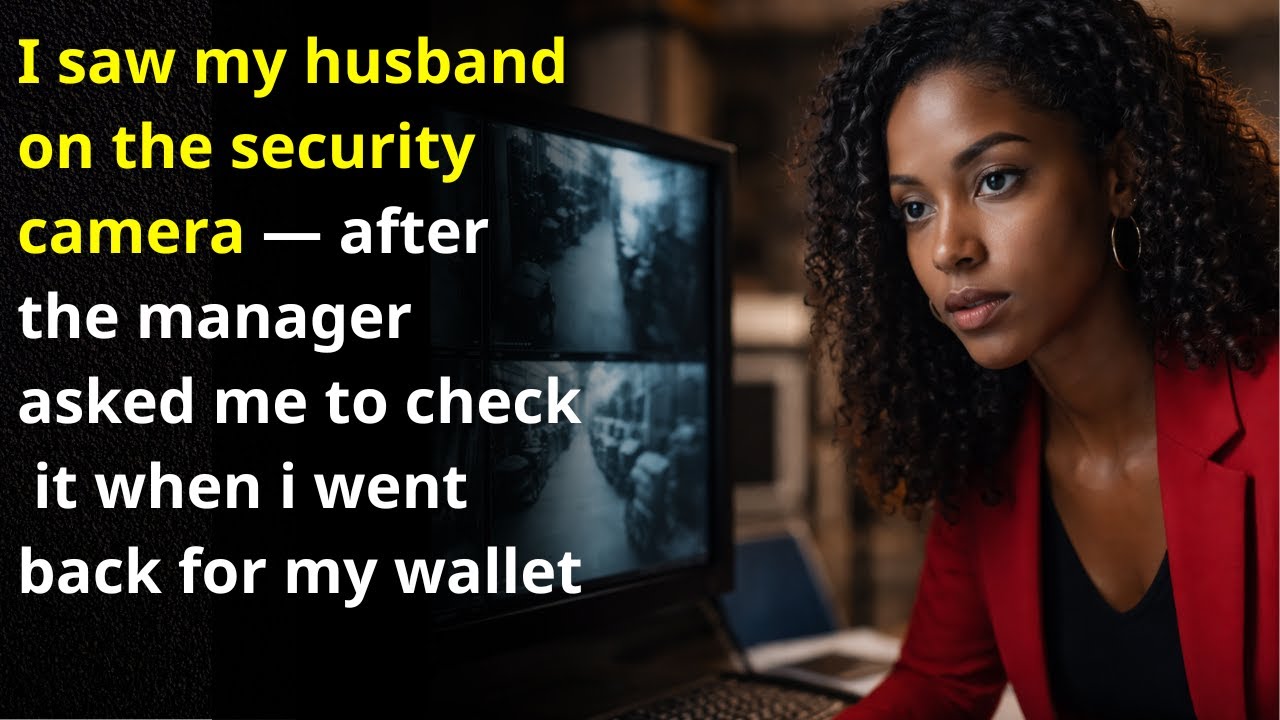 I Went Back for My Wallet. The Manager Told Me to Check the Security Camera — I Saw My Husband.