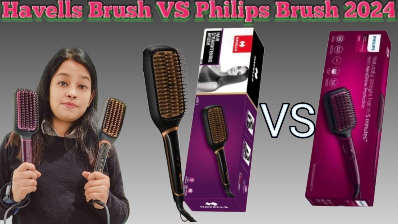 Havells Hair Brush (HS4211) VS Philips hair brush (BHH730) 2024