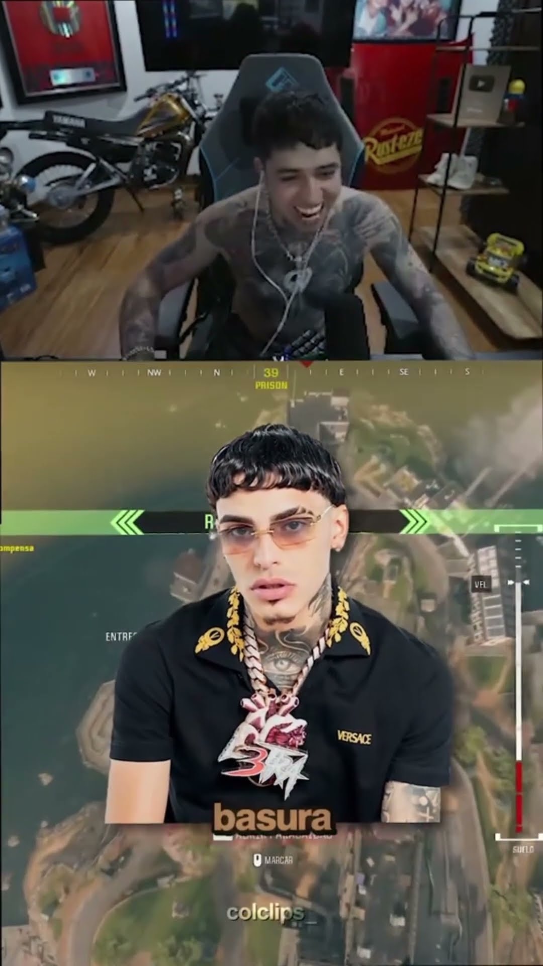 LUAR LA L Y WESTCOL JUGANDO CALL OF DUTY WARZONE #luarlal #warzone #westcol