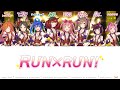 【ウマ娘】RUN×RUN! (パート分け/Color Coded/Lyrics)