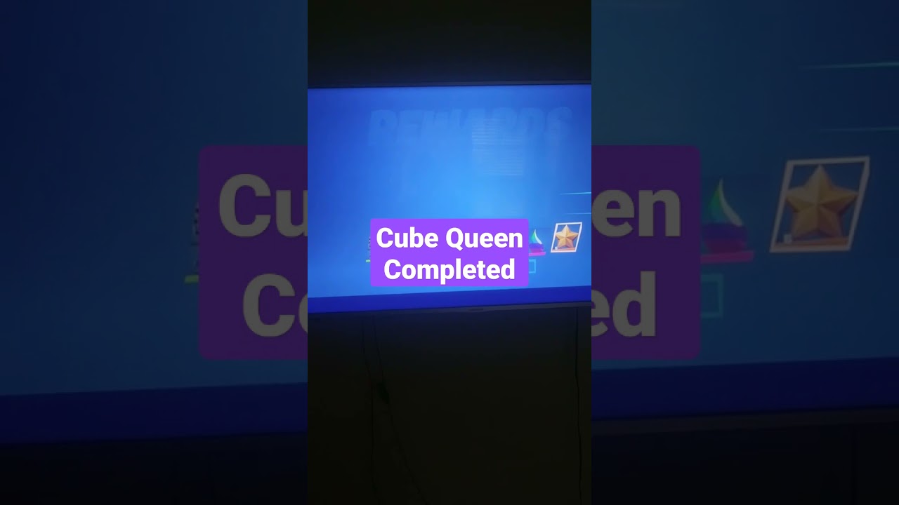 I completed the Cube Queen quest 