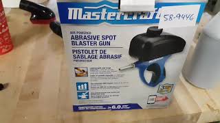 Mastercraft Spot Sand Blaster You