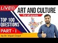 Art and Culture I Top 100 MCQs for UPSC State PCS SSC Railways I Part 1 by Dr Vipan Goyal