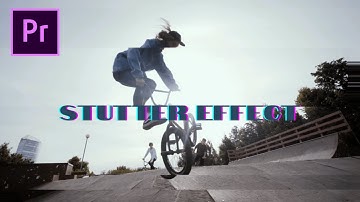 How to Create a Time Stutter Glitch Effect in Adobe Premiere Pro (CC Hindi Tutorial)