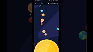 Solar System Live Wallaper Galaxy Live Wallpaper screenshot 1