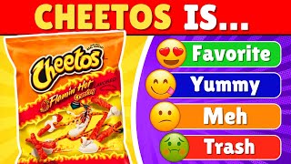 Ranking Snacks from Favorite to Trash | Ultimate Snack Tier List