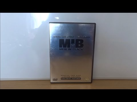 Men In Black UK DVD Unboxing