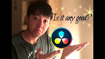 Amateur Video Editor Tries Out DaVinci Resolve For The First Time
