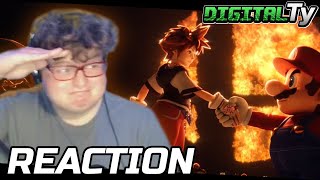 Sora In Smash REACTION - DigitalTy