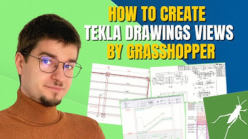 How to Create Tekla Structures Drawings Views by Grasshopper