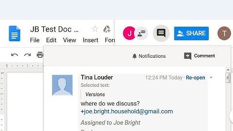 Google Docs Collaboration 1.3 Viewing and Accepting Edits