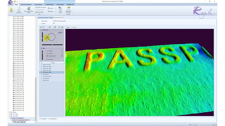 Regula 3D visualization feature for Regula Forensic Studio
