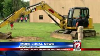Growing church breaks ground on expansion