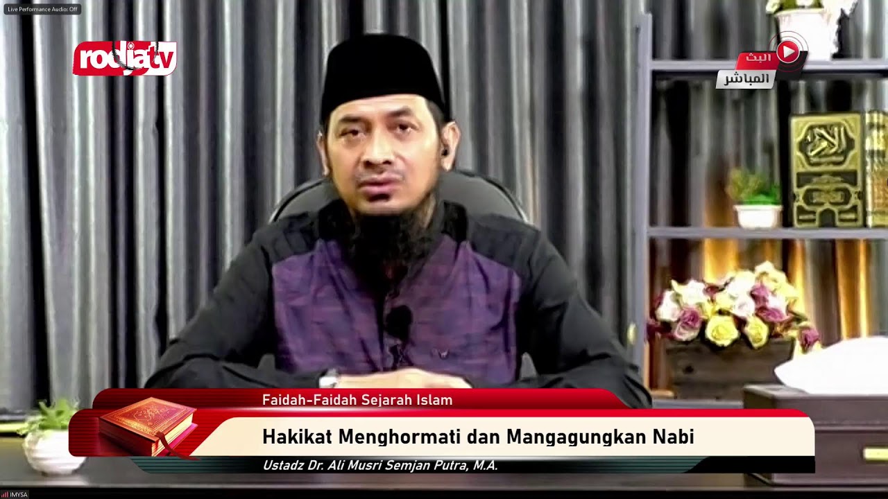 ⁣[LIVE] Ustadz Dr. Ali Musri Semjan Putra, M.A. | Faidah Sejarah Islam
