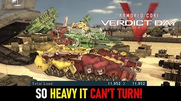 I built the heaviest AC in ACVD! | Armored Core Verdict Day