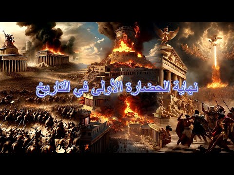 كارثة عالمية نهاية الحضارة الاولى في التاريخ ونهاية البشر على الأرض التاريخ الحقيقي شاهد قبل الحذف