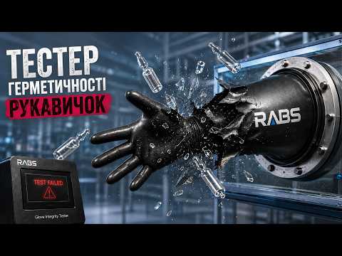 Тест цілісності рукавичок для ізоляторів та RABS | Тестер IGT-200 від Ravona