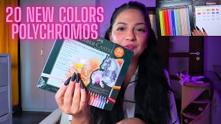 20 NEW Polychromos Colors! Do We Already Have These Shades? ✨