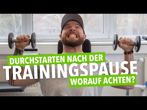 Wie starte ich nach einer Trainingspause optimal?🏋️‍♂️ | Muskelmacher @Muskelmacher