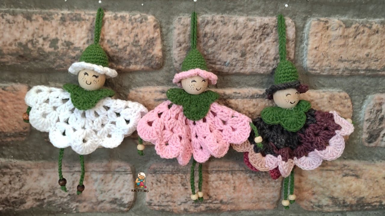 Crochet Fairy Dolls: Handmade CutenessStep by Step Gift Ideas Each Different Easy and Fun