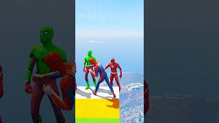 GTA 5 Epic Water Ragdolls Spiderman Jump/Fails Ep 20 #shorts