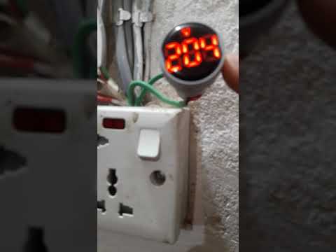 معرفة فولتية كهرباء المنزل صعود ونزول الفولتية كهرباء وطني كهرباء مولدة