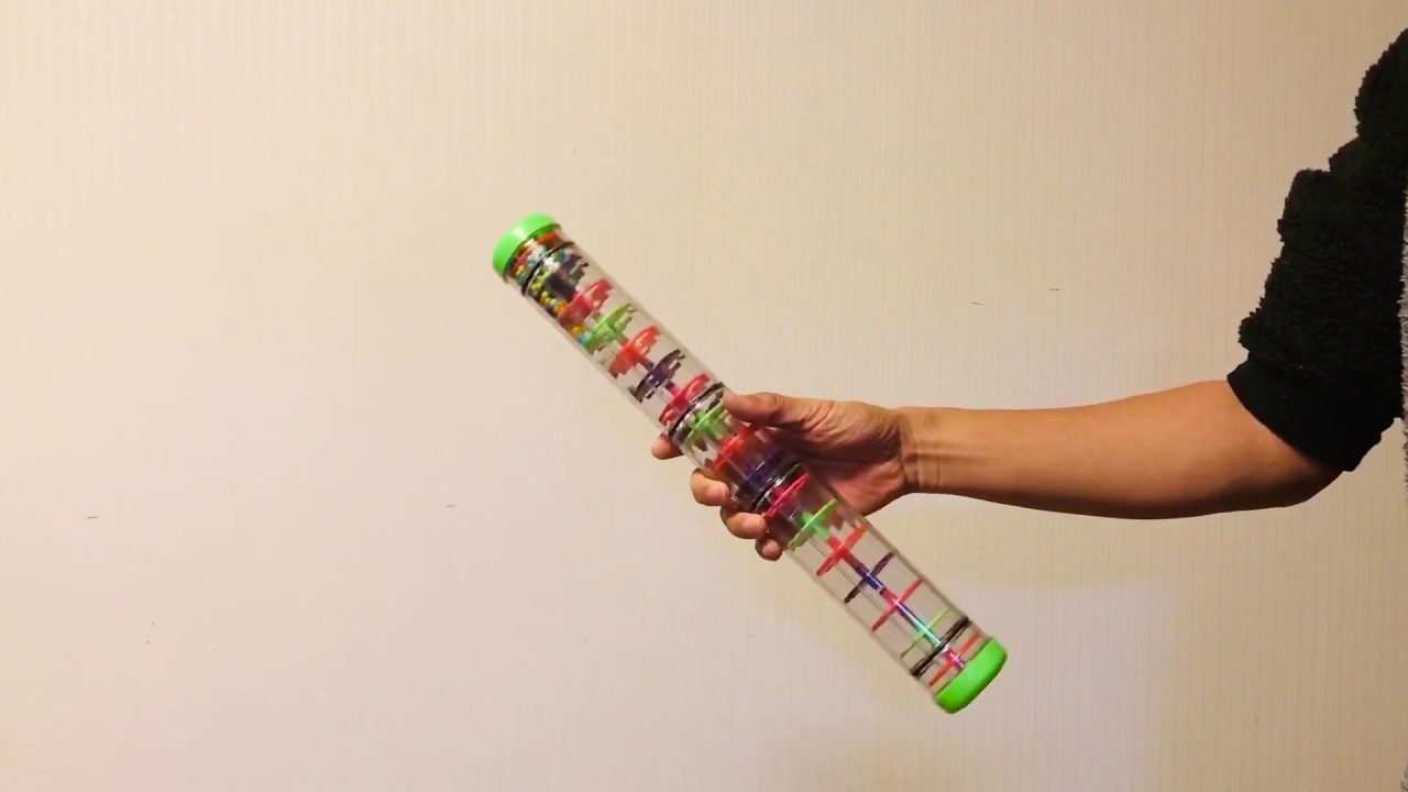 レインスティックプラスティック40cm / Rain stick plastic L YouTube