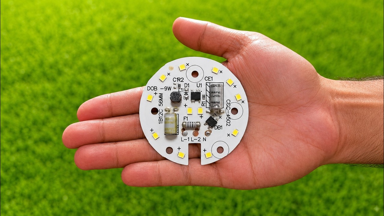 LED Bulb Repair: Series Circuit Failure and Component-Level Replacement