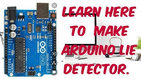 HOW TO MAKE ARDUINO LIE DETECTOR BY ARDUINO UNO   // #ARDUINOUNOLIEDETECTOR