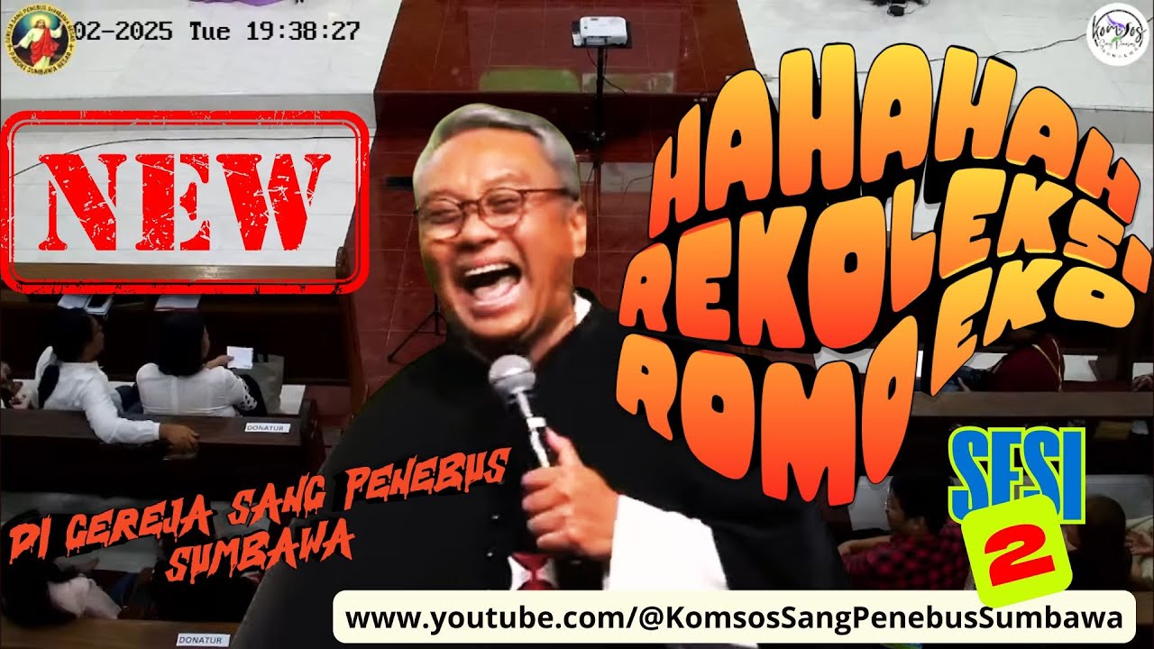 “Ketawa Dulu, Sadar Kemudian—Romo Eko Bahas Bahagia di Rumah”  SESI 2