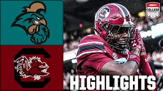 Coastal Carolina Chanticleers Vs. South Carolina Games Full Game Highlights Espn Cfb