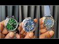 Triple Seiko Unboxing! Blue Willard X, Sharp Edge and 38mm Alpinist [SPB183, SPB169, SPB157]