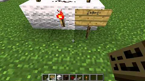 Minecraft - Basic Redstone Calculator Tutorial - Part 2