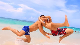 WWE MOVES AT THE BEACH (Full Movie)