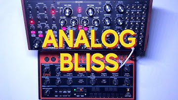Analog Bliss - Moog Subharmonicon and Behringer Crave impro jam
