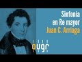Capture de la vidéo Sinfonía En Re Mayor Para Gran Orquesta · Juan Crisóstomo De Arriaga
