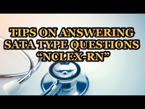 וִידֵאוֹ: מהן שאלות Sata ב-Nclex?