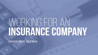 Is It Permissible To Work For An Insurance Company? | Shaykh Omar Suleiman | Faith IQ screenshot 1