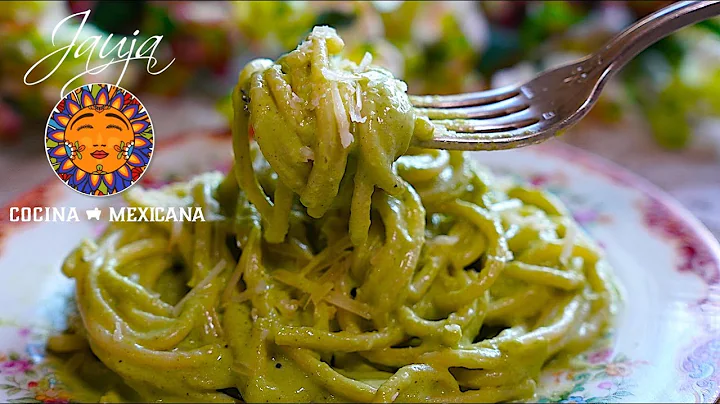 Espagueti Verde al Cilantro