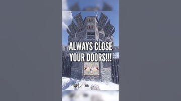 Always close your doors! #rust #shorts #funny #challenge #highlights @aloneintokyo