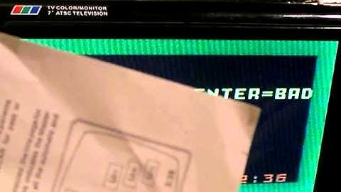 Intellivision MTE 201 Test Cartridge