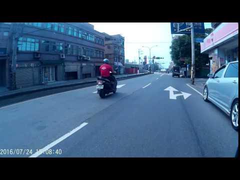 2016/07/24 桃園市中壢區新生路【8330-M6】逆向行