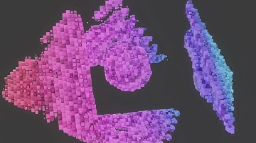 Voxelize | Blender | Sverchok | Geometry Nodes