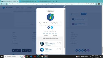 Extend Your Reporting Strategy with AppExchange | Trailhead/Salesforce