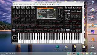 شرح افضل برنامج لعزف الاورج الشرقي على الكومبيوتر للعزف من خلال MIDI خارجية screenshot 1