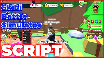 Skibi Battle Simulator Script / Hack | Wins Farm, Auto Rebirth, Auto Hatch & More