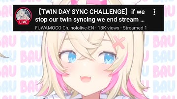 Fuwamoco Do "Only Sync" Challenge(But Mococo...)